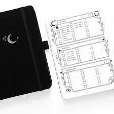Black Floral Planner Undated 12 Month Personal Planner Archer And Olive Bullet Journal Notebook Bullet Journal Themes Bullet Journal Inspiration