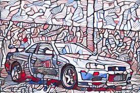 Artistic Nissan Skyline R34 GTR - Artistic Car Collection | OpenSea