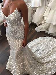 Sequin Palliet Embellished Wedding Gown From Darius Bridal Embellished Wedding Gowns Wedding Dresses Beautiful Wedding Dresses