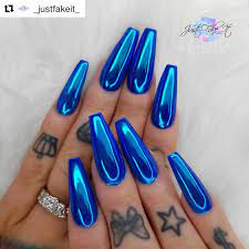 Luminaura Bermuda Crystal Effect Pigment Over Colour Me Pretty S You Blue It Gel Polish Bluenails Chrome Nails Designs Chrome Nails Rose Gold Chrome Nails
