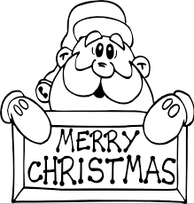 Feel free to browse our other christmas printable collections below and don't forget to come back again! Merry Christmas Santa Coloring Page Coloring Page Book For Kids
