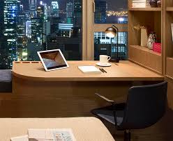 Adjustments can be done by the user to suit their needs at each exact moment. They Made Space For A Home Office By Adding A Built In Desk Around A Window