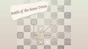 After the televised success of the battle of the sexes quiz, you can now play. Battle Of The Sexes Trivia By Bailey Griggs