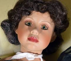 NEW 29" Bisque Porcelain KAIS Doll Carmen Michael Reid Victorian Dress