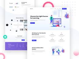 Online Course Landing Page By Jenat Ara Online Course Design Graphic Design Course Landing Page