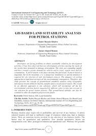 Petroleum industry in malaysia by rohaizat baharun in 1997. Pdf Gis Based Land Suitability Analysis For Petrol Stations