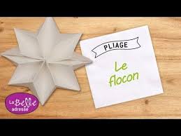 Decouvrez Ici Des Tutoriels Video Pour Faire Facilement Des Pliages De Serviettes En Papier Af Pliage Serviette Papier Pliage Serviette Pliage Serviette Flocon