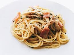 簡単 えごまの葉入り ベーコンと舞茸のパスタ レシピ 作り方 By Haroharu 楽天レシピ