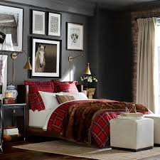 Red Tartan Pillow Shams Williams Sonoma Plaid Bedroom Tartan Bedding Home Decor