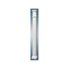 How much do the aluminum bars shorten? Superior Square Structural Column Post Hoover Fence Co