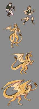 Pin by Lucas H on dragons | Dragon transformation, Furry art, Werewolf  illustration