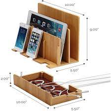 You need a charging station or a usb charging hub. Ecofriendly Bamboo Laptop Apple Iphone Ipad Phone Holder Charging Station For Multiple Devices Best Gift Choice China Laptop Stand And Phone Holder Price Made In China Com