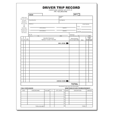 Truck Driver Trip Record Trucking Companies Truck Driver Trucking Business