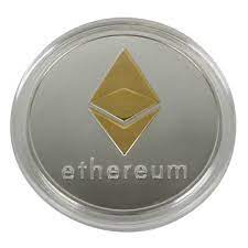 Ethermine is the world's highest performing ethereum mining pool. Ethereum Eth Munze Aus Metall In Silber Und Gold Echt Silber Und E
