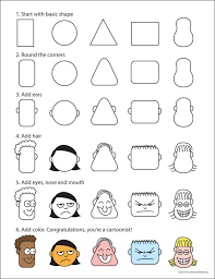 Art Projects For Kids: How To Draw Cartoon Faces. I Love This For Story  Illustra... | Drawing Cartoon Faces, Kids Art Projects, Cartoon Faces