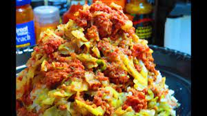 Continue cooking until the cabbage and onion are soft and the meat is heated through. Quick Easy Canned Corned Beef Cabbage B 4 Pay Day Meals Youtube