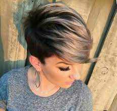 Dark To Light Ombre Pixie Hair Styles Short Hair Styles Short Hair Color