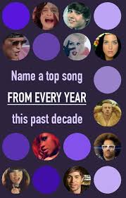 We have a collection of easy trivia questions that you can play in teams or ask each player to select a category to test their trivia chops. 881 Songs Topped The Charts This Decade Name Just 10 To Beat This Quiz