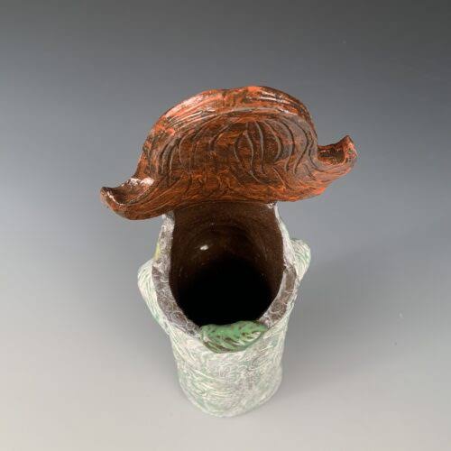 Sculptural Girl Flower Vase - League of NH Craftsmen