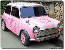 hellokitty mini car hello kitty car hello kitty items hello kitty