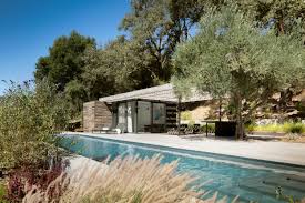Dry Creek Pool House Di Ro Rockett Design Piscine All Aperto