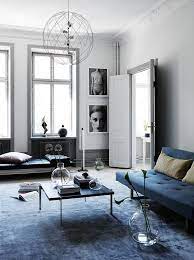 Inspiring Blue And Black Coco Lapine Design Interior Interior Design House Interior