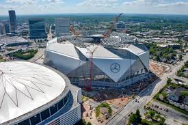 mammoth mercedes benz stadium set for august opening