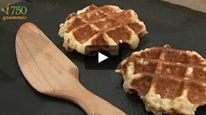 Recette Gaufres De Liege En Video Recette Recette Gaufres De Liege Gaufre De Liege Recette Gaufre