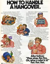 Plop Plop Fizz Fizz Oh What A Relief It Is Commercial Alka Seltzer How To Handle A Hangover 1978 Vintageads Ads Vintage Printad Tvads Advertising Brandscience Influence Vintage Ads Vintage Alka Seltzer Ad