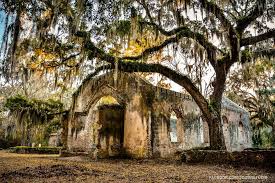 St Helena Parish Chapel Of Ease Ruins Historic Site In Frogmore Sc On St Helena Island The Anglican Chapel Was Beaufort County Saint Helena Island Beaufort