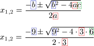 Dabei sind a,b,c parameter und x die unbekannte. Mitternachtsformel Abc Formel