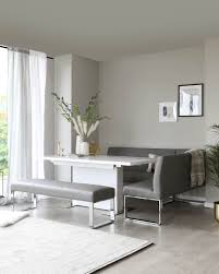 The table extends by sliding out the two. Sanza Grey Gloss Small Extendable Dining Table Danetti