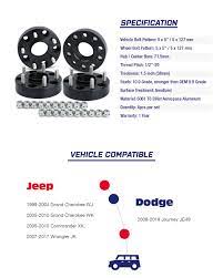 Jeep Wrangler - wheel size, tire size, lug bolt pattern