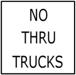 We did not find results for: Through Truck Prohibitions