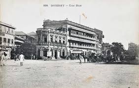 Building At Flora Fountain Bombay ...