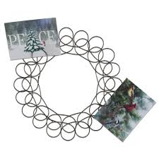 Maybe you would like to learn more about one of these? Tag Christmas Spiral Wreath Greeting Card Holder Walmart Com Walmart Com