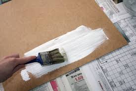 how to prepare a masonite board for painting plantiebee