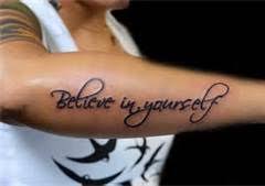 Believe In Yourself Thiago Padovani Believe Tattoos Tattoos Tattoo Designs