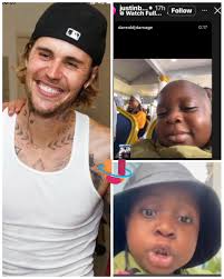 Funny Emma is over the moon as Justin Bieber posted a viral clip of him