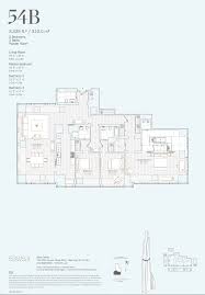 54b 3 Bedrooms 3 5 Bathrooms 3 339 Sq Ft 310 2 Sq M View Of The City Park And River Penthouse Apartment Floor Plan Apartment Floor Plans Floor Plans