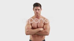Select from premium man arms crossed of the highest quality. Muscular Man With Arms Crossed Stock Video Pond5