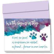 This design is available in several sizes and is totally customizable. Pet Sympathy Cards Soft Words Folded Cards Sole Source