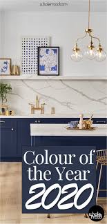 2020 Colour Of The Year New Decade Cool New Tone Kitchen Cabinet Trends Kitchen Design Trends Painted Kitchen Cabinets Colors