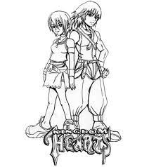 The close up picture of sora. Top 25 Free Printable Kingdom Hearts Coloring Pages Online