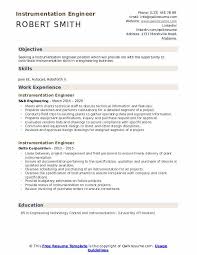 Luckily this article has all the tips and examples you need. Instrumentation Engineer Resume Samples Qwikresume