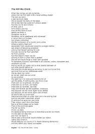 While democracy can be periodically delayed, it can never be permanently defeated, she says. The Hill We Climb Amanda Gorman English Esl Worksheets For Distance Learning And Physical Classrooms