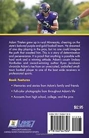 Check out our adam thielen svg selection for the very best in unique or custom, handmade pieces from our shops. Adam Thielen From Small Town To Football Star Amazing Sports Biographies Vonruden Lindsay Jacobson Ryan Amazon De Bucher