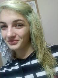 to fix blonde hair turned green