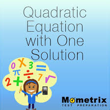 Quadratic Equation With One Solution Quadratics Quadratic Equation Free Algebra
