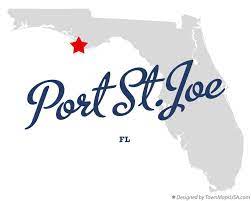 St Joe Beach Florida Map Map Of Port St.joe, Fl, Florida